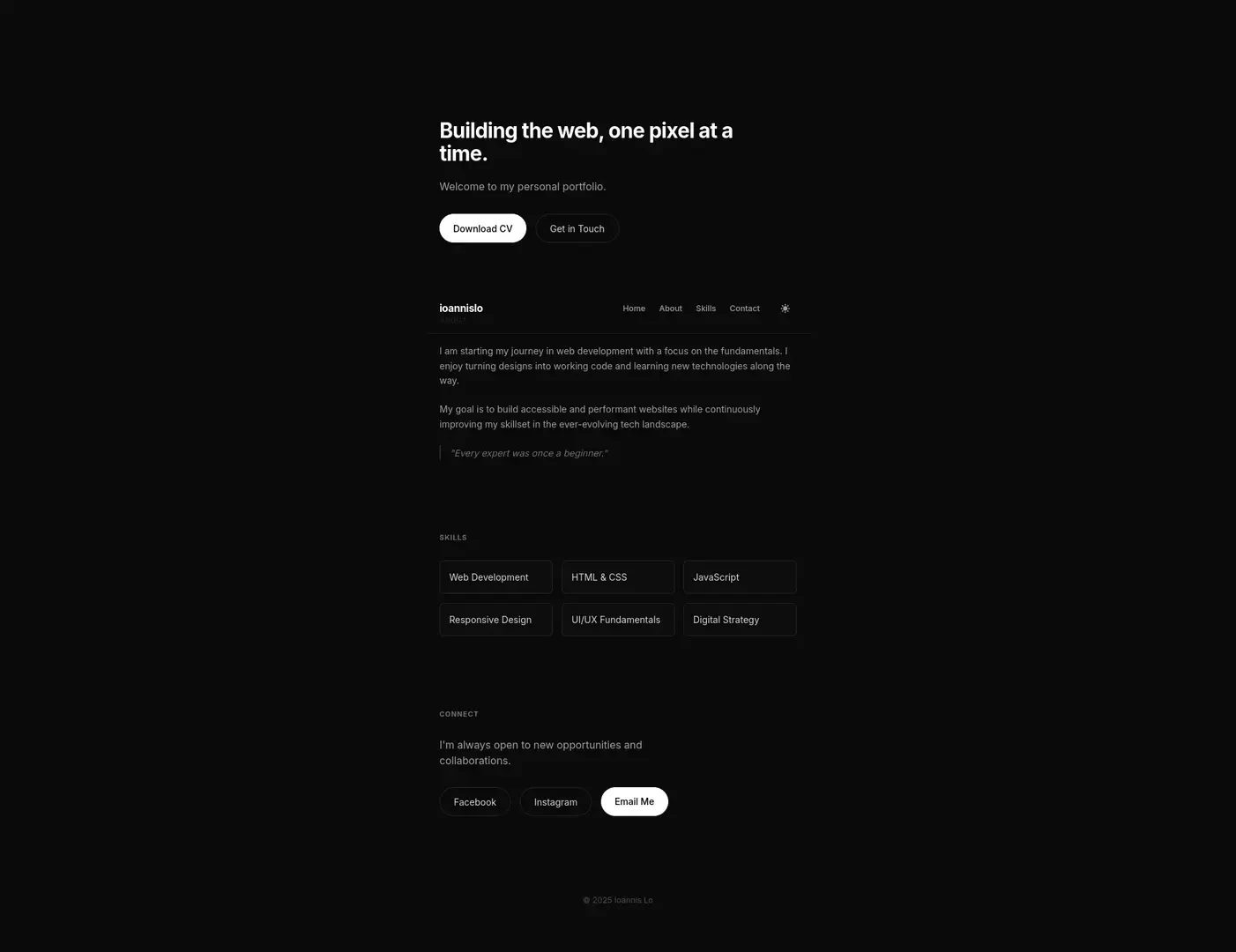 Ioannis Lo Portfolio